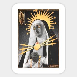 Madonna delle Lacrime Sticker